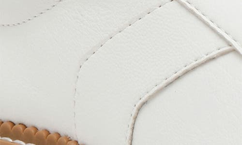 Dolce Vita Dv By  Bailey Espadrille Platform Sneaker In White Smooth