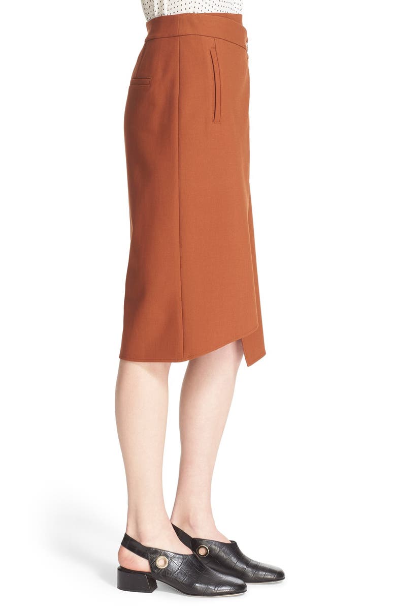 Tibi Asymmetrical Wrap Skirt, Alternate, color, 