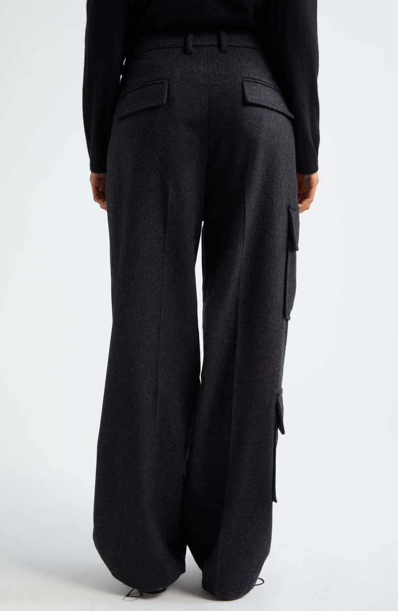 Wales Bonner Reverb Wool & Cashmere Cargo Pants, Alternate, color,