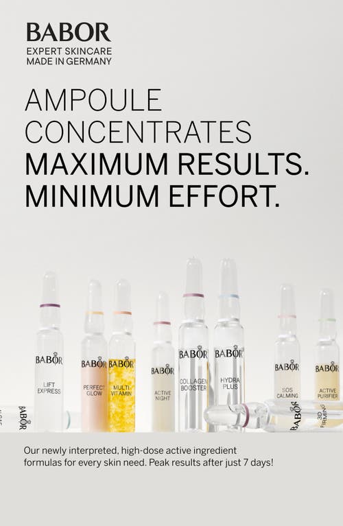 Babor Perfect Glow Ampoule Concentrates In No Color