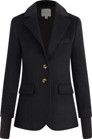 Favorite Daughter The City Layered Wool Blend Blazer