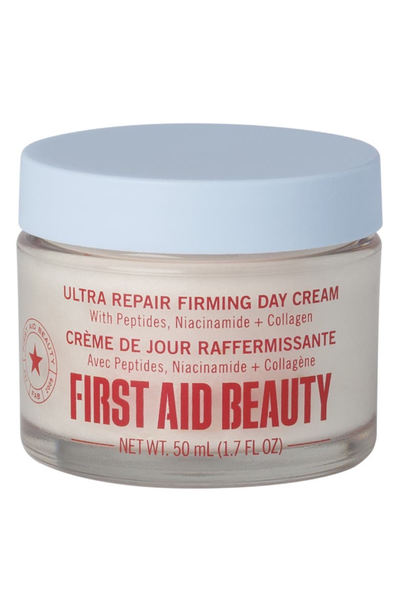 First Aid Beauty Ultra Repair Firming Day Cream with Peptides, Niacinamide & Collagen, Main, color, 