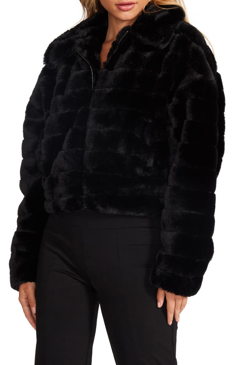 BB Dakota by Steve Madden Just Fuzz Jacket, Alternate, color, 