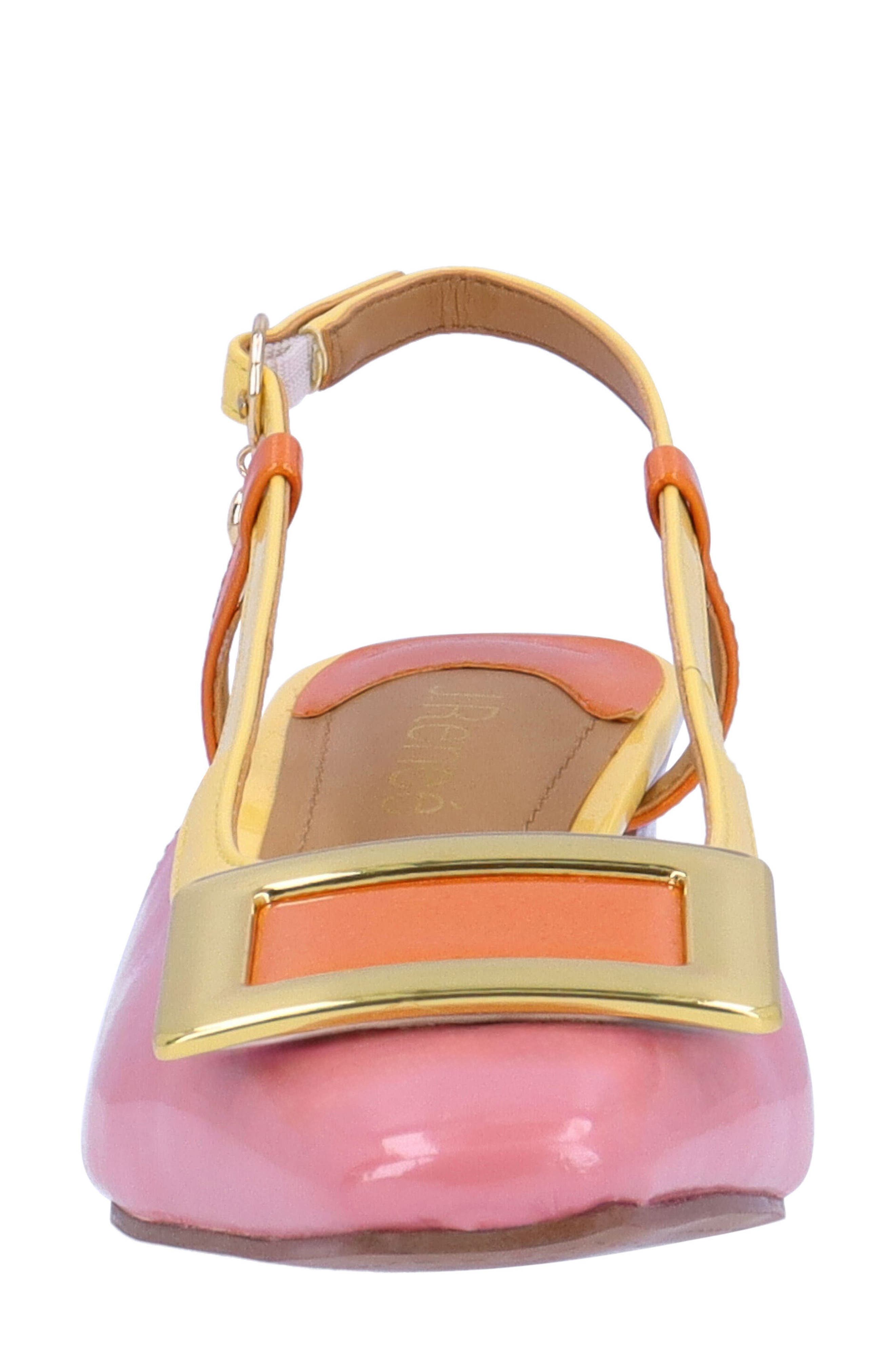 J. Reneé Kellen Slingback Pump, Alternate, color, Pink/ Yellow/ Orange