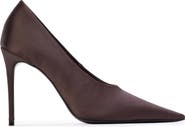 BLACK SUEDE STUDIO Jona 100 Satin Pump