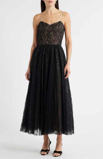 Lucy Paris Kelly Sequin Lace Cocktail Dress