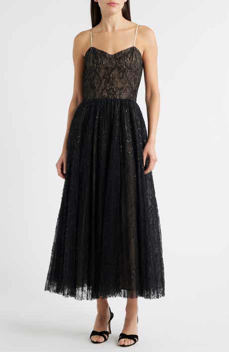 Lucy Paris Kelly Sequin Lace Cocktail Dress