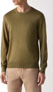 ZEGNA Mélange Cashseta Crewneck Sweater