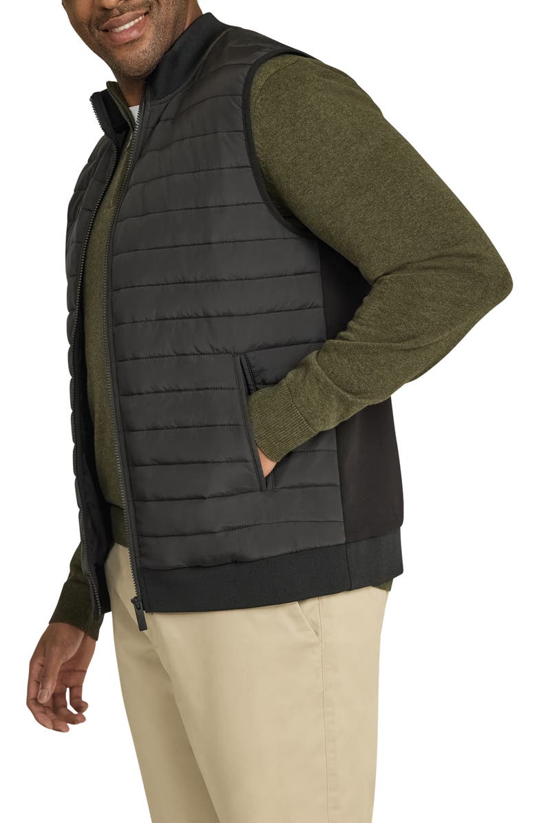 Johnny Bigg Colton Knit Back Puffer Vest, Alternate, color, 