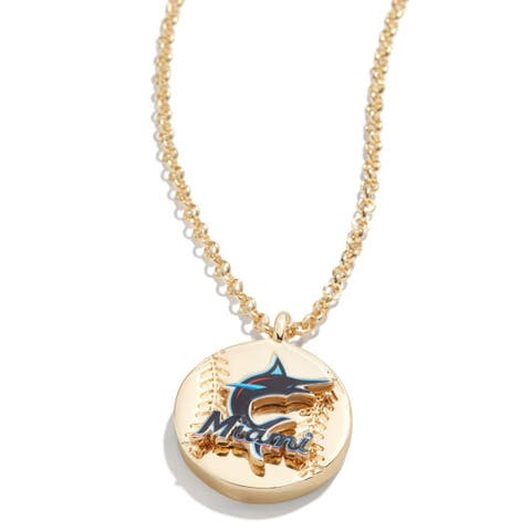 Miami Marlins Pendant Necklace