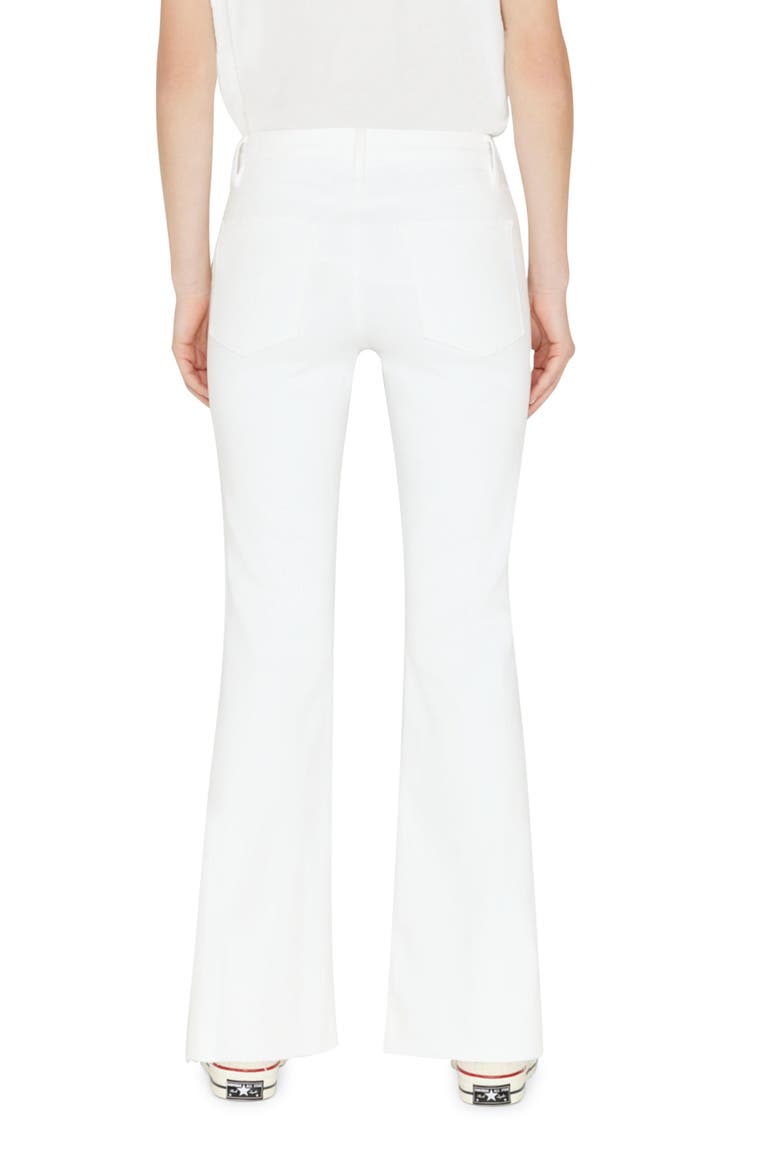 Le Easy Flare Jeans, Alternate, color, BLANC