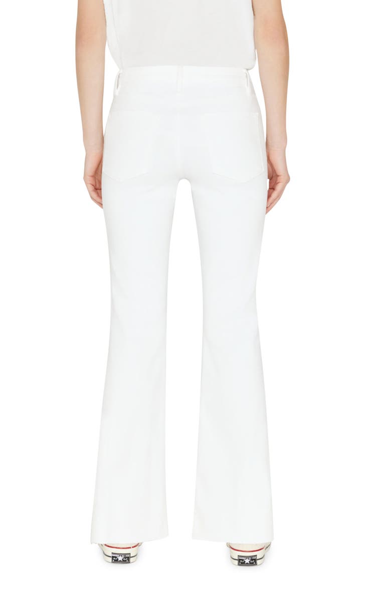 FRAME Le Easy Flare Jeans, Alternate, color, Blanc