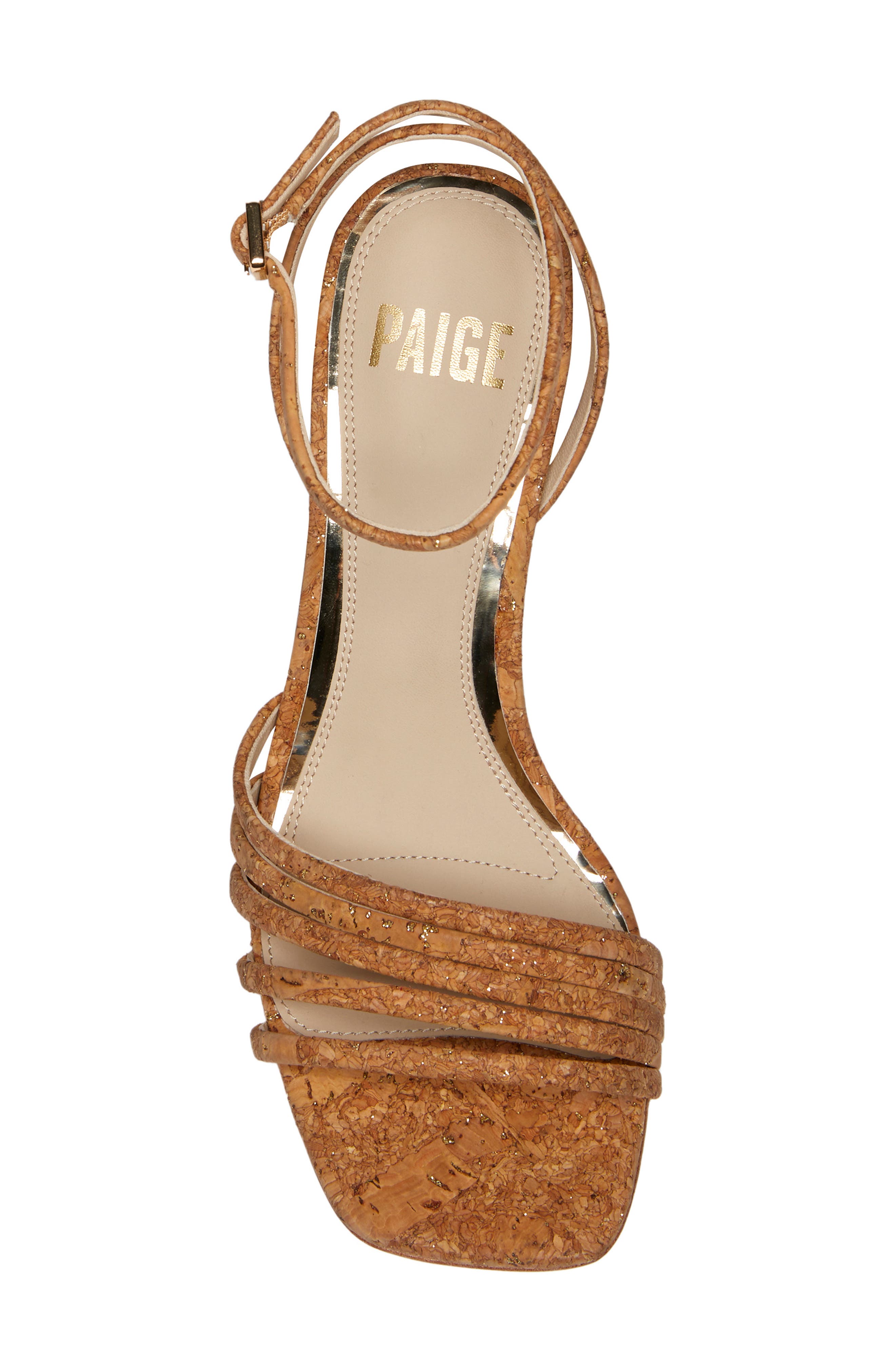 PAIGE Shelby Wedge Sandal, Alternate, color, 