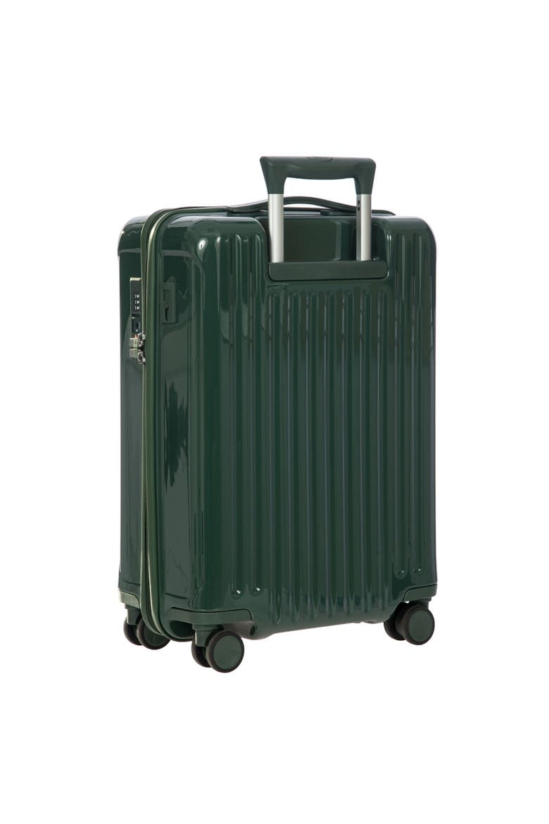 Positano Hardside Expandable 21" Carry On Spinner Luggage, Alternate, color, Emerald