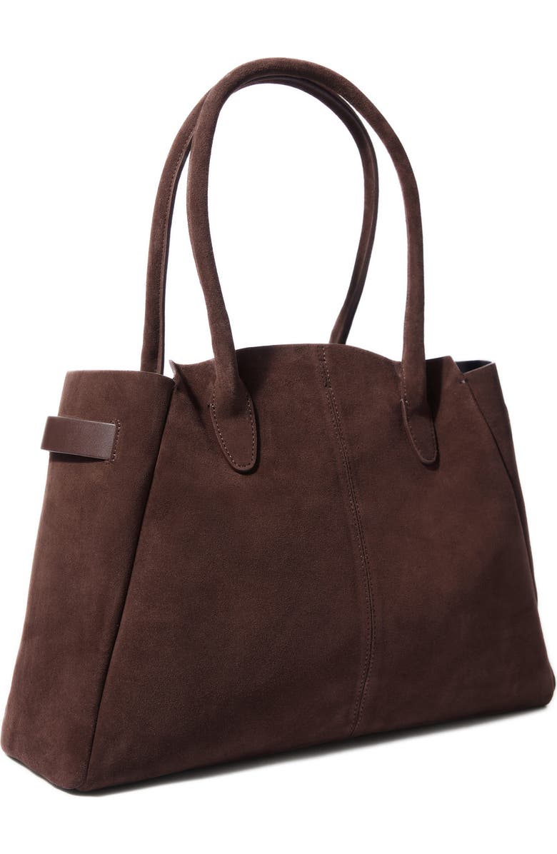 & Other Stories Large Suede Tote Bag, Alternate, color,