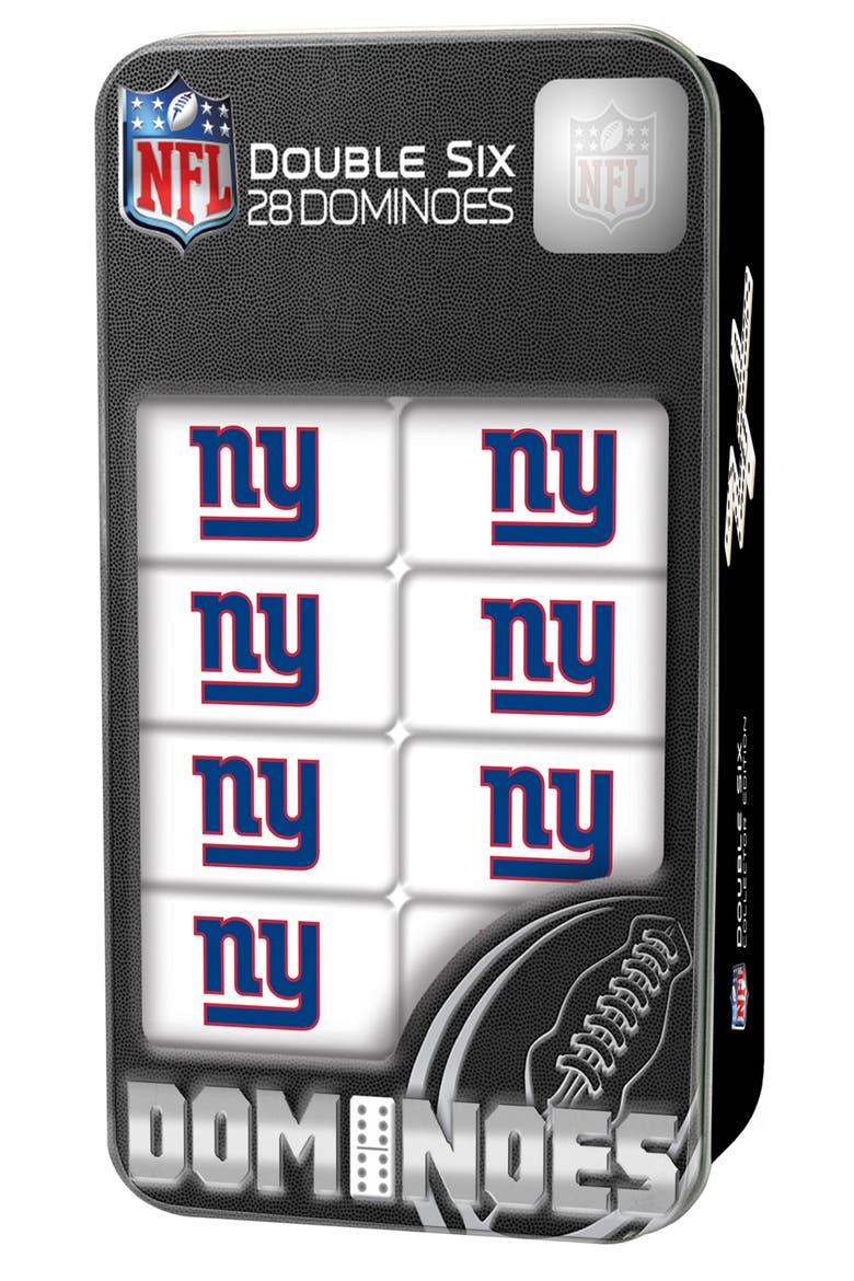 New York Giants Dominoes, Main, color, Multicolor