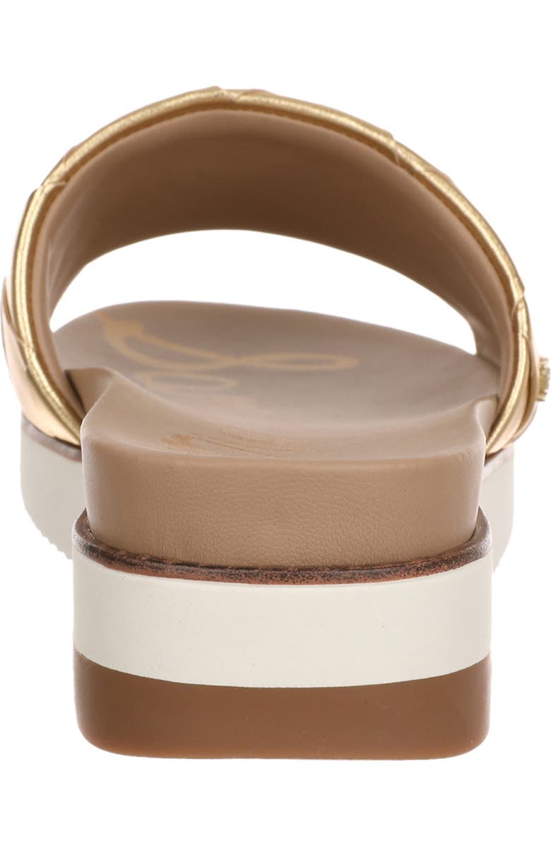 Sam Edelman Adaley Slide Sandal, Alternate, color, Dark Gold