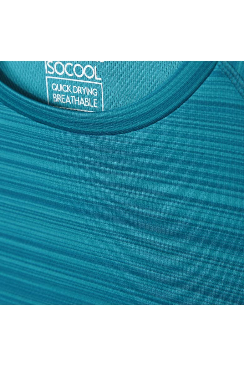 Endurance Striped T-shirt, Alternate, color, Teal
