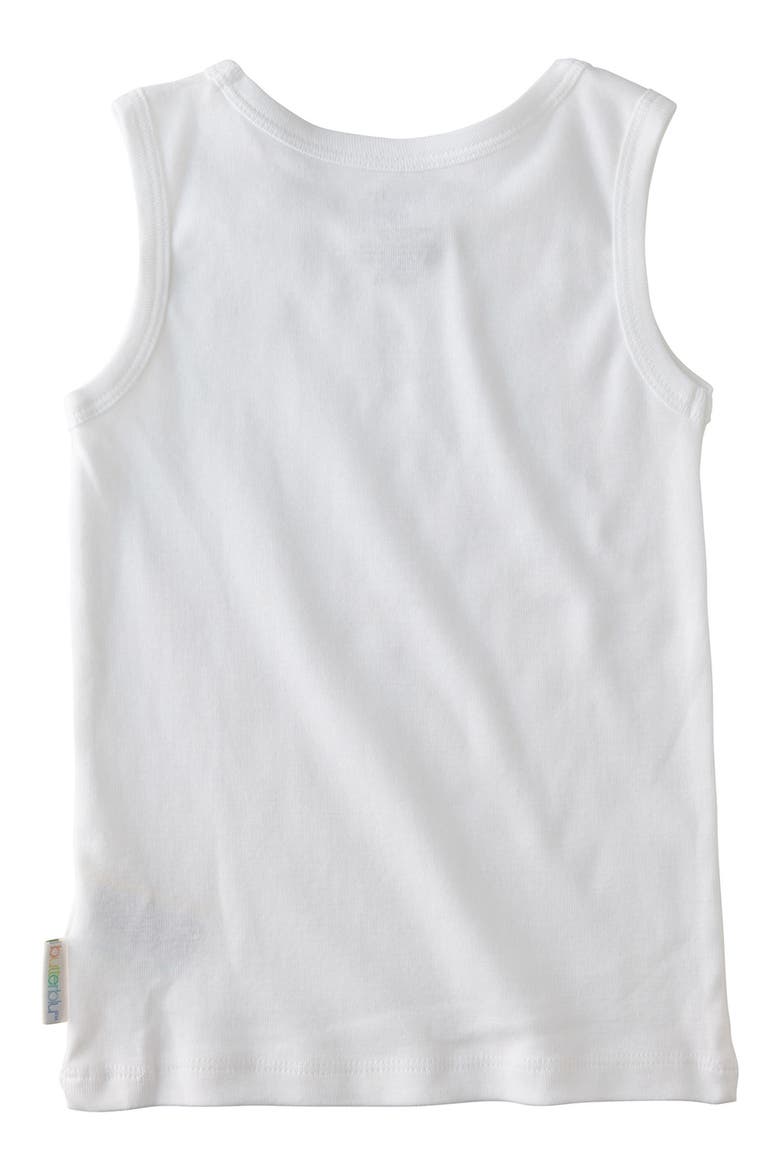 Kids' Malone Organic Cotton Assorted 5-Pack Muscle Tanks, Alternate, color, WHITE