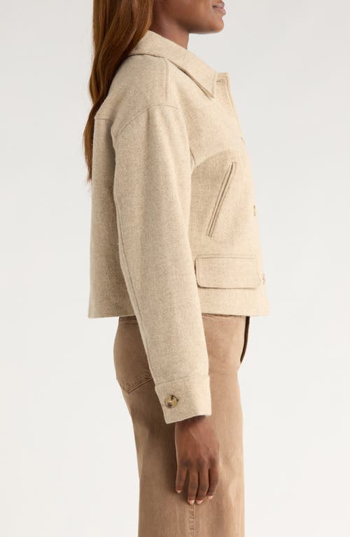 Paige Alfie Wool Jacket In Neutral