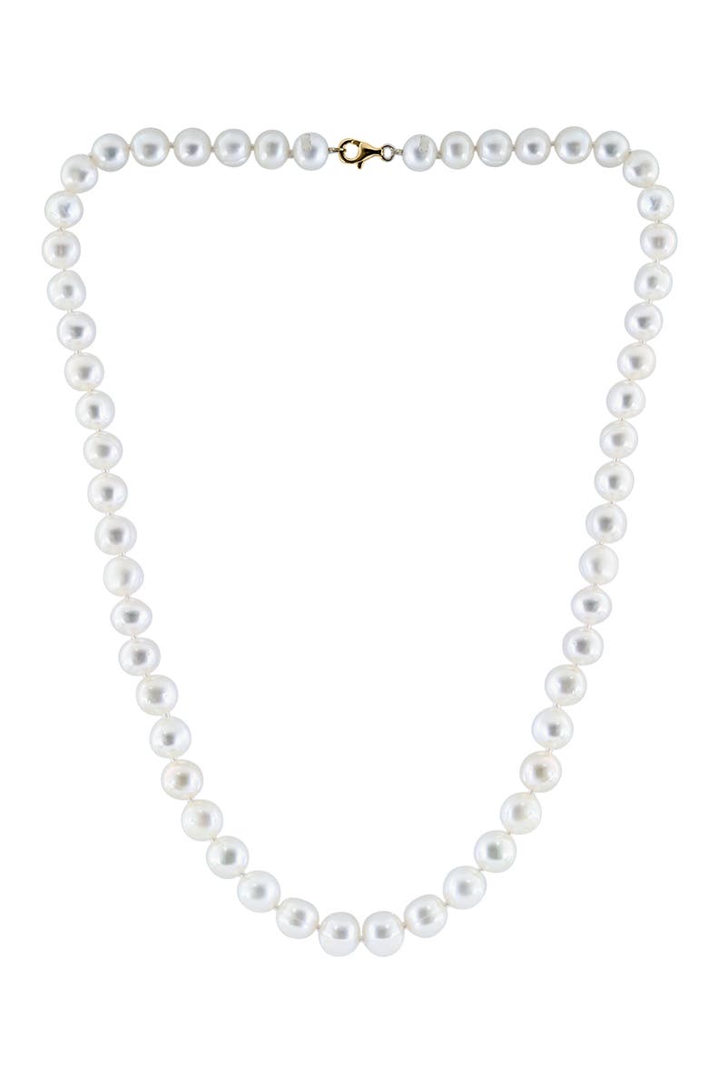 EFFY 14K Yellow Gold 7–7.5mm Freshwater Pearl Stud Earrings, Bracelet & Necklace Set, Alternate, color, 