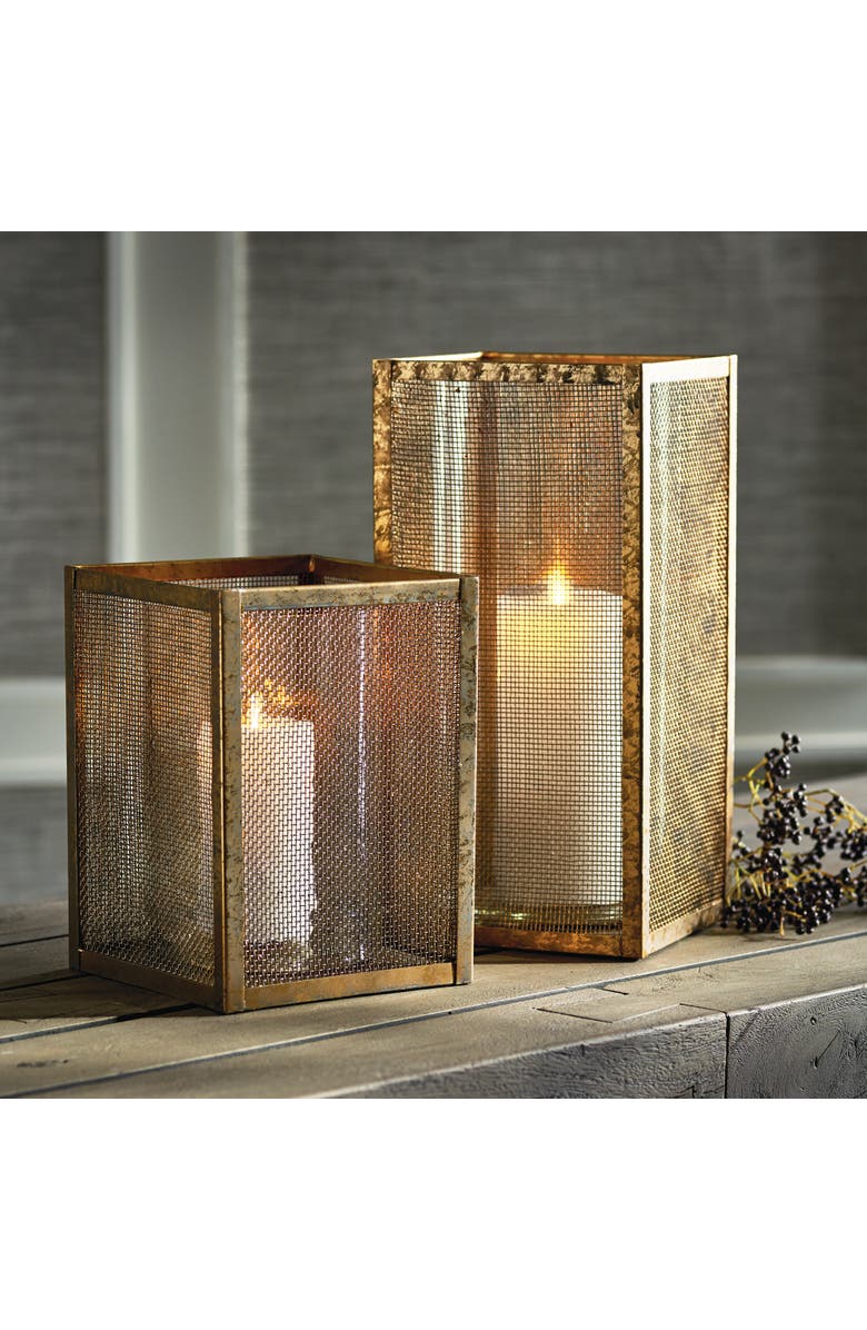 Napa Home & Garden Diego Hurricane 15", Alternate, color, Gold