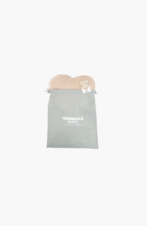 Hugimals World Heart To Hug Pillow In Brown