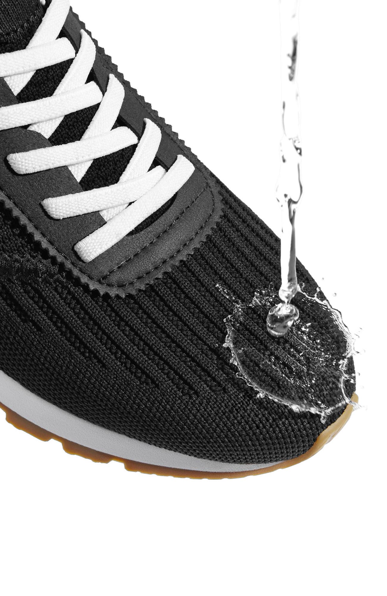 VIVAIA Mix-Texture Slip-On Sneakers, Alternate, color, Black