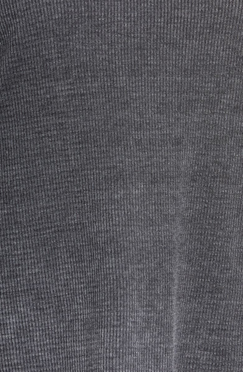 Treasure & Bond Shirttail Hem Thermal Top, Alternate, color, 