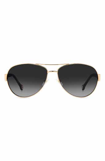 59mm Gradient Aviator Sunglasses