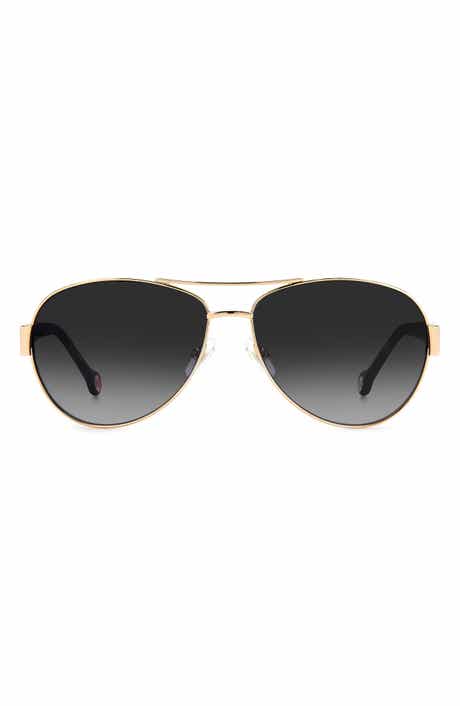 59mm Gradient Aviator Sunglasses