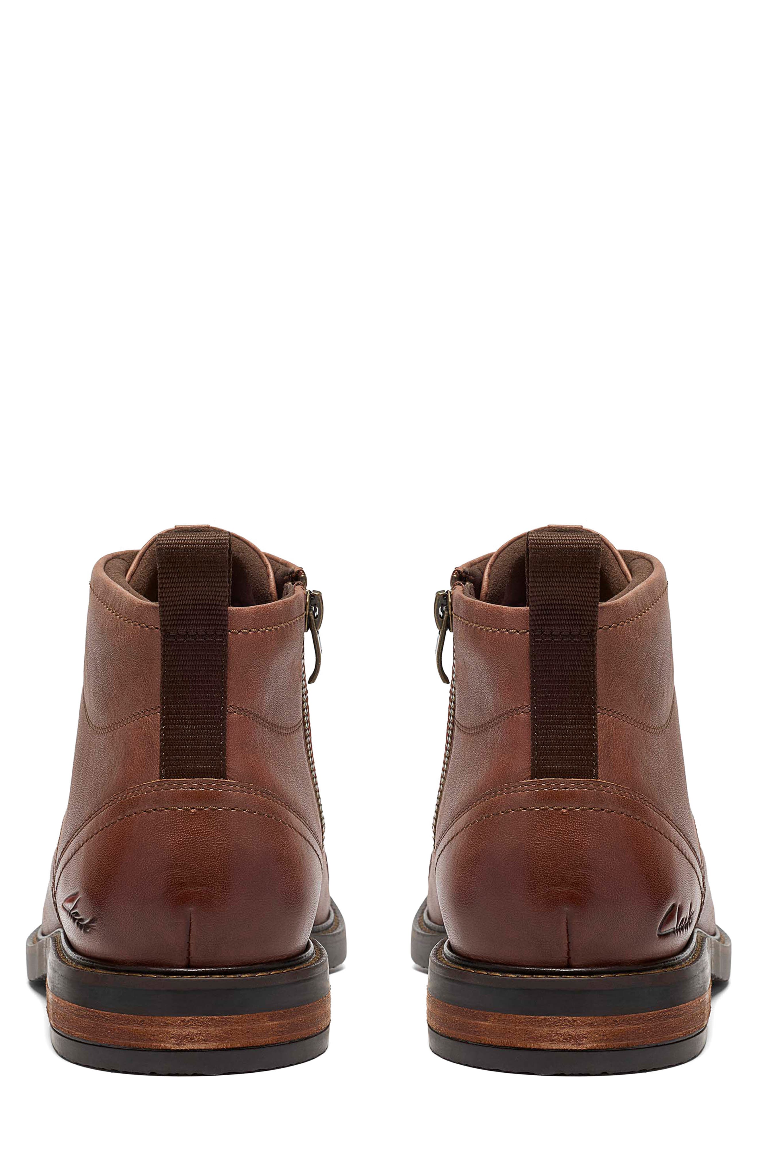 Jaxen Cap Toe Boot, Alternate, color, TAN LEATHER