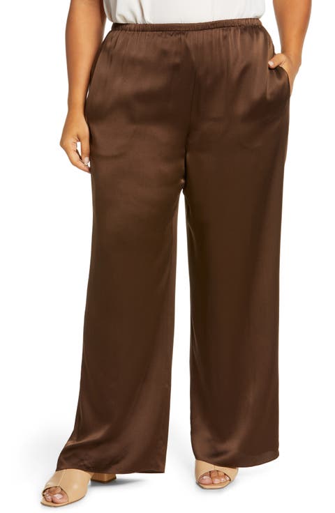 Silk Pajama Pants (Plus Size)
