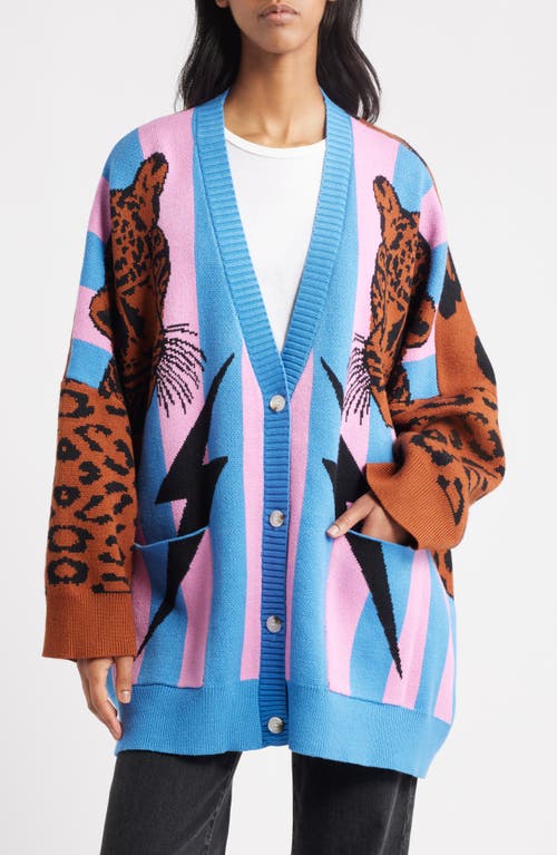 Dressed in Lala Do What You Want Oversize Cardigan in Black  product