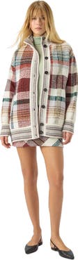 Missoni Oversized Buttoned Cardigan With Check Pattern