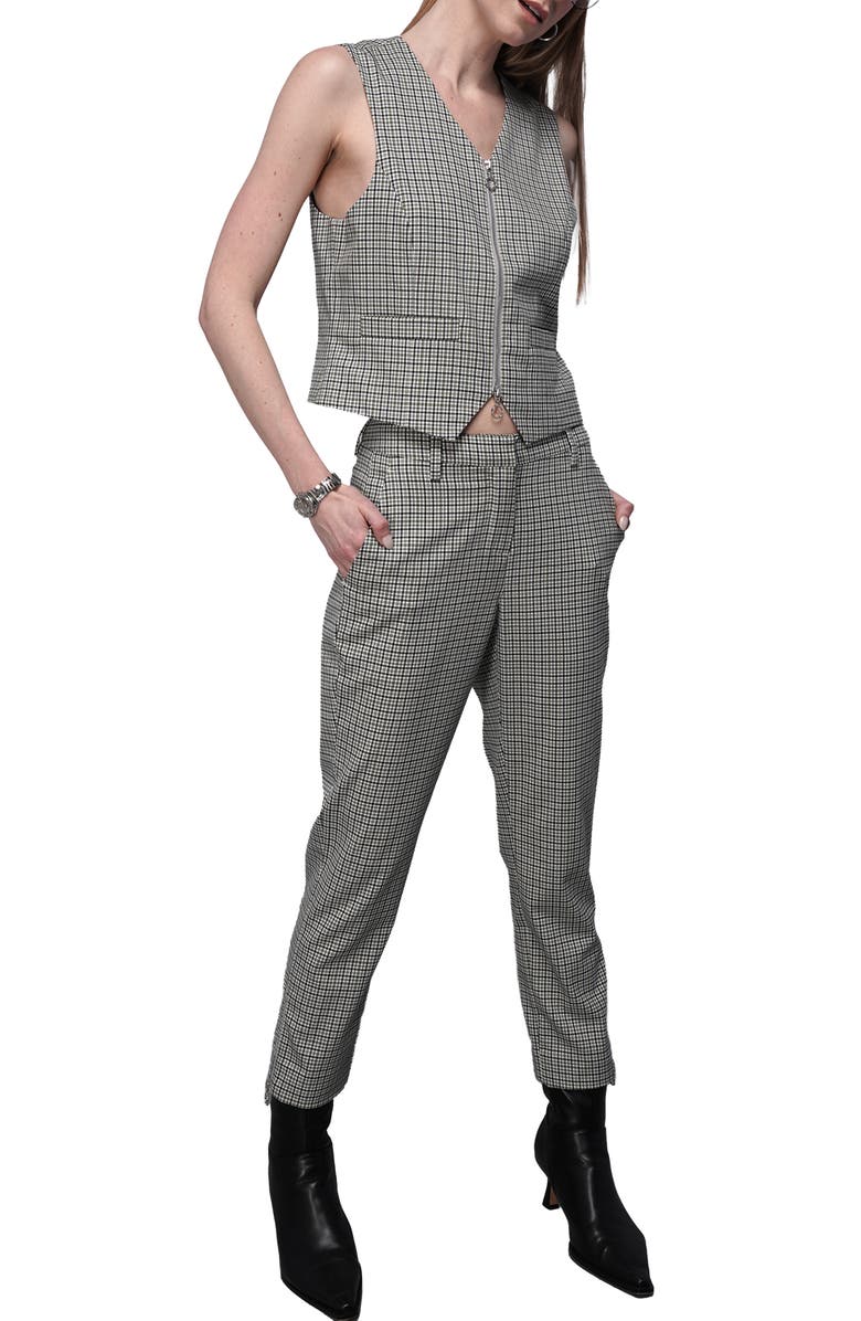 WILDFANG The Empower Zipper Slim Crop Pant, Alternate, color, Dark Teal