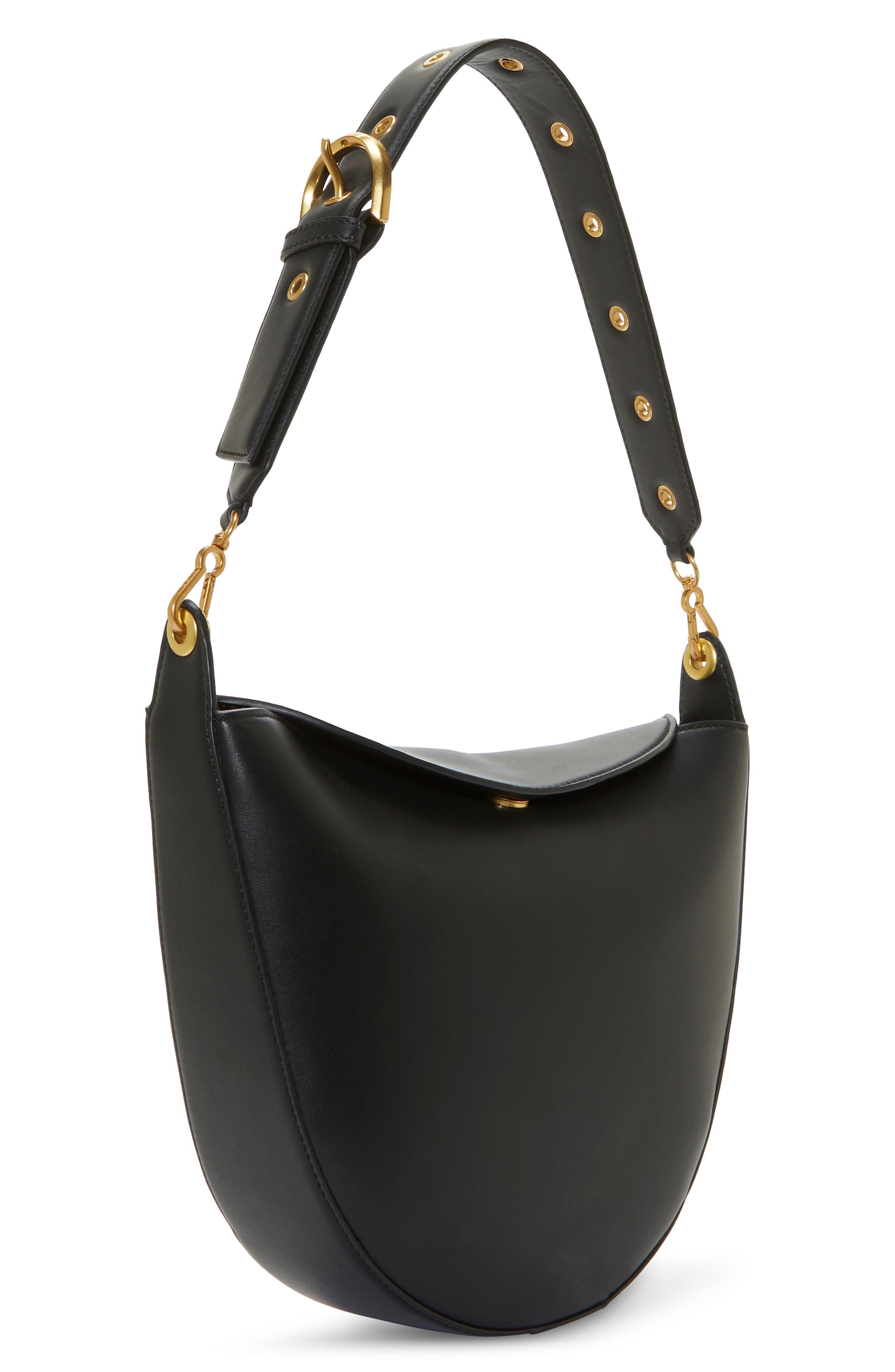 Vince Camuto Barlo Leather Shoulder Bag, Alternate, color, 