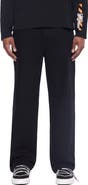 L/AB C/O OFF-WHITE Piped Straight Leg Jeans