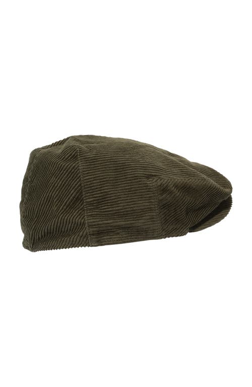 Polo Ralph Lauren Corduroy Driver Cap In Green