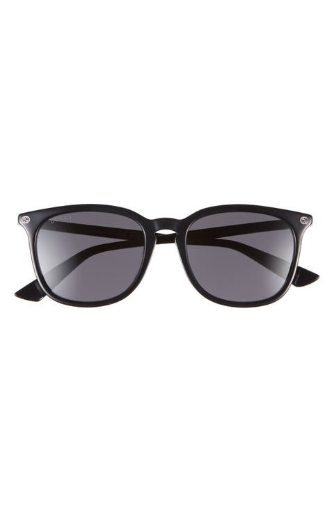 53mm Polarized Rectangular Sunglasses