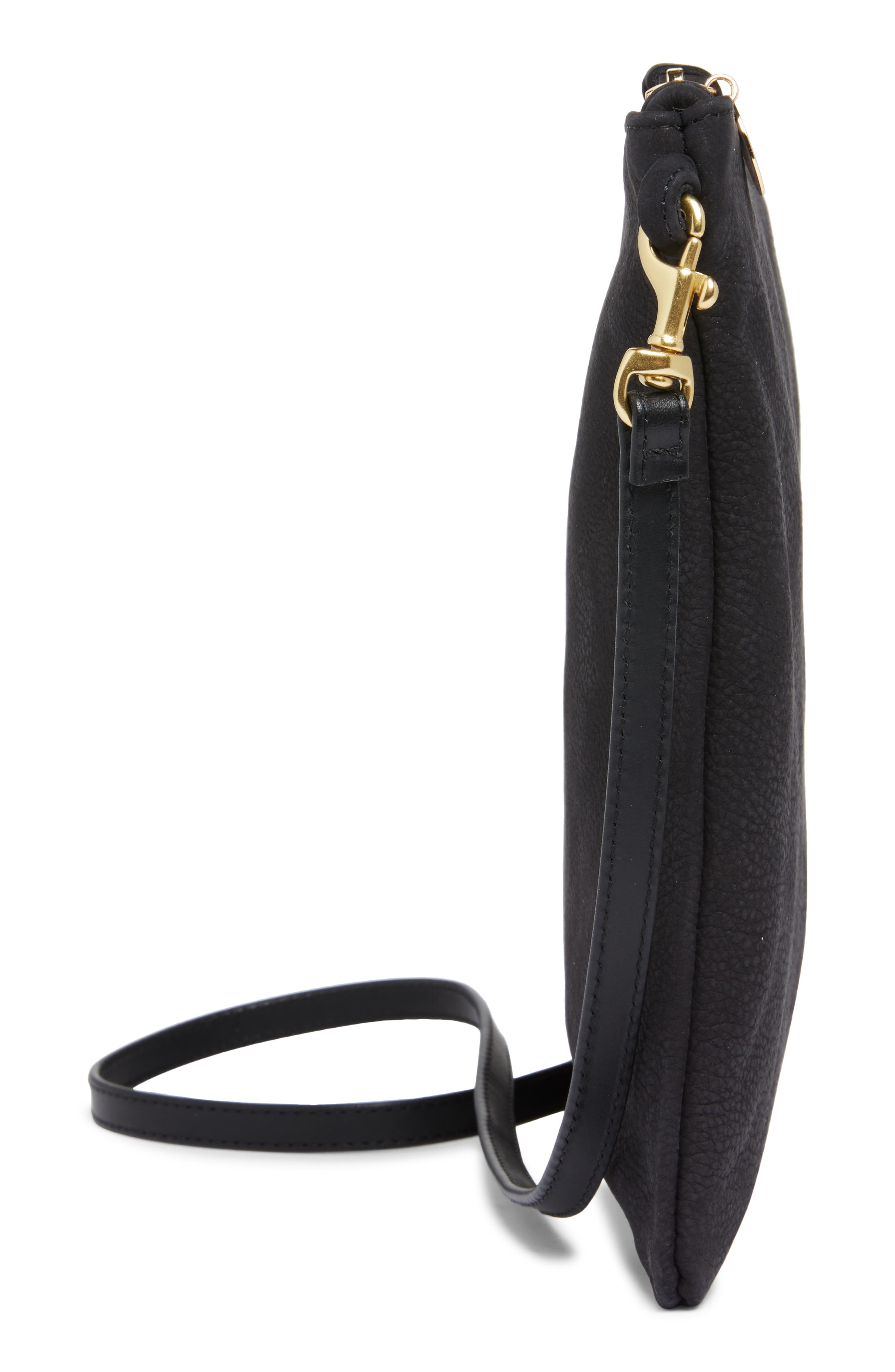 Clare V. Sac Bretelle Leather Shoulder Bag, Alternate, color, 