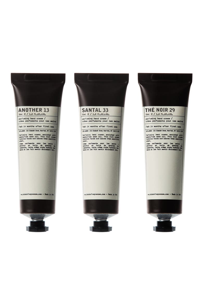 Perfuming Hand Cream Trio Set (Nordstrom Exclusive), Alternate, color, NO COLOR
