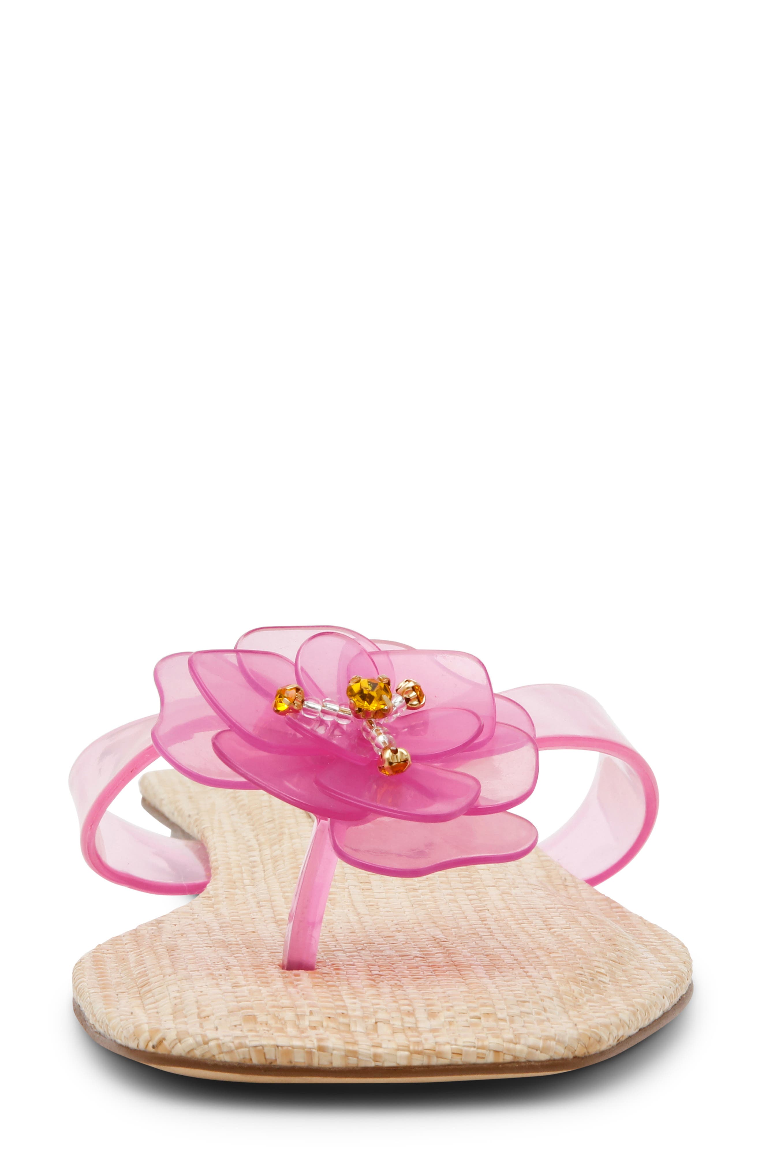 Tigerlily Flip Flop, Alternate, color, PINK