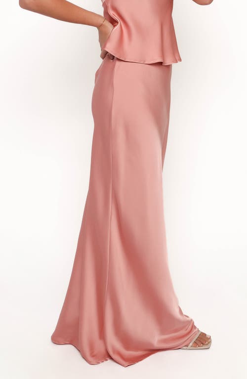 Petal And Pup Petal & Pup Velman Satin Maxi Skirt In Multi