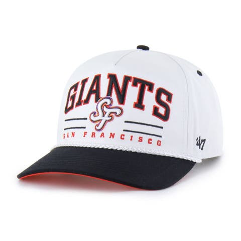 Men's '47  White San Francisco Giants City Connect Roscoe Hitch Adjustable Hat