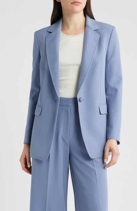 BOSS Jabla One-Button Crepe Blazer