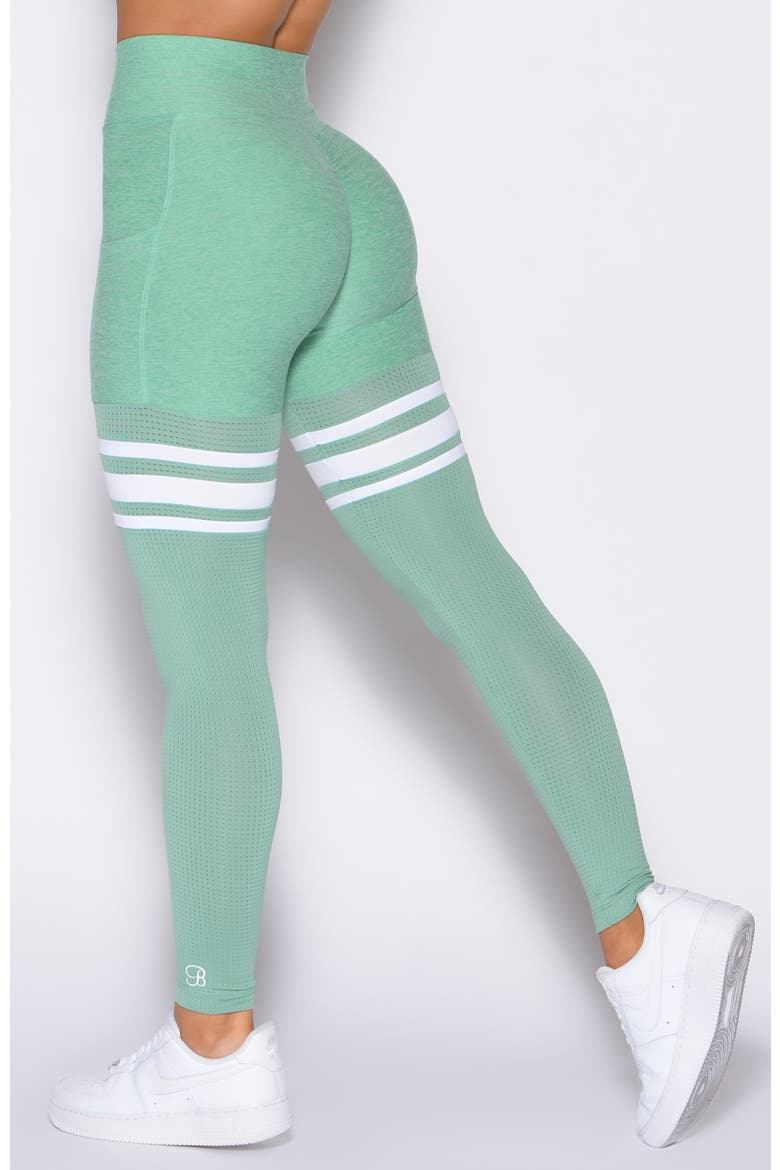Contour Thigh High, Alternate, color, Sage