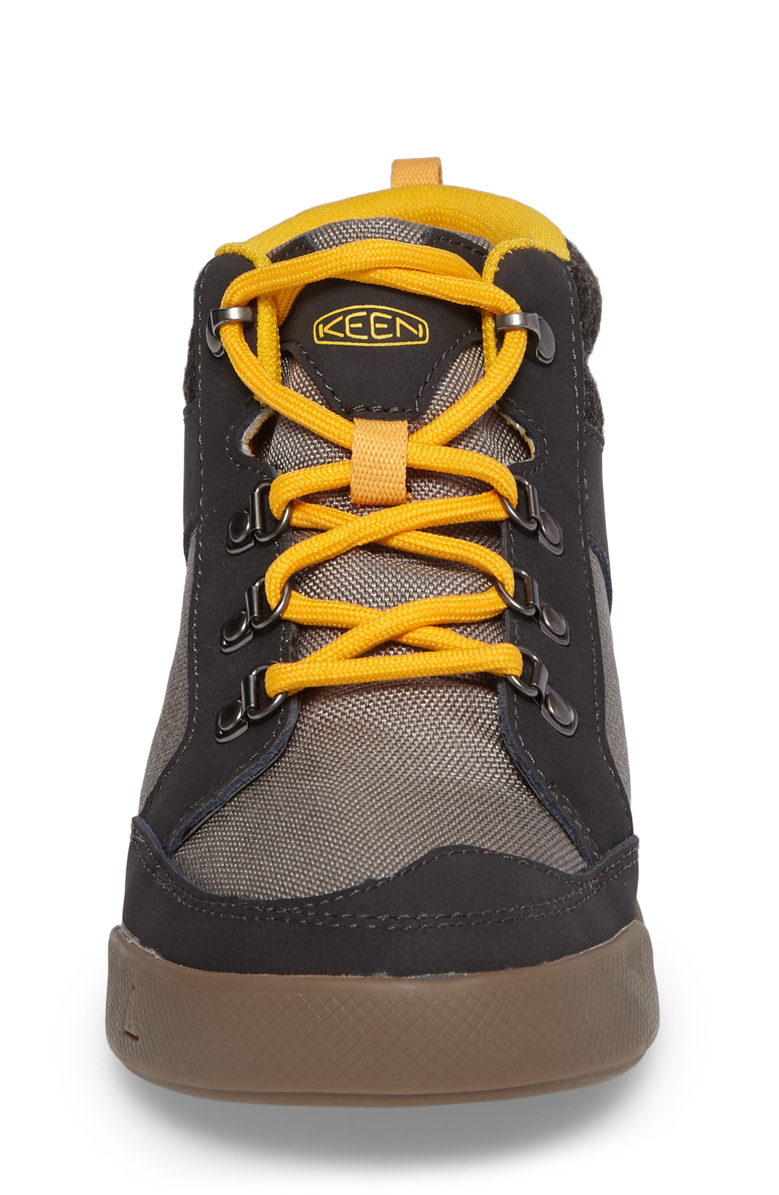 KEEN Encanto Wesley II High Top Sneaker, Alternate, color, Raven/ Steel