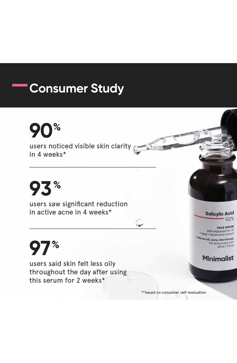 Minimalist Salicylic Acid 02% Face Serum, Alternate, color, 