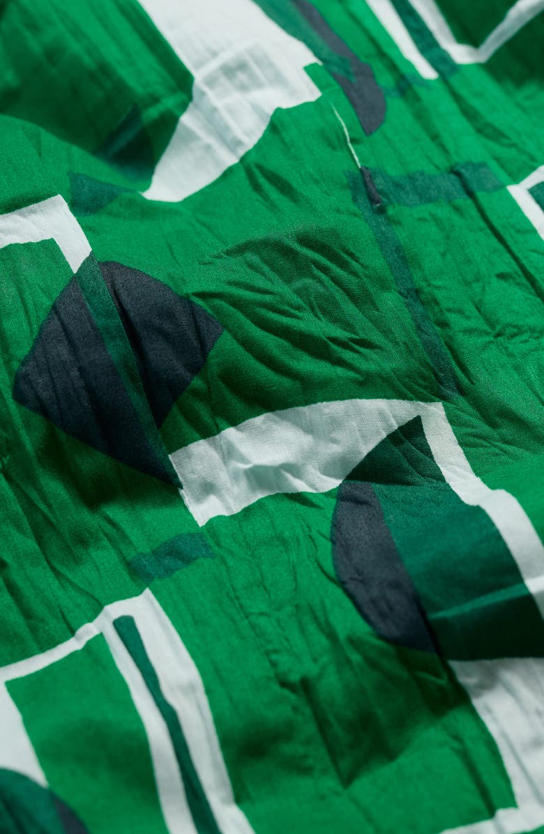 Seasalt Cornwall Larissa Print Button-Up Shirt, Alternate, color, Paper Forms Island